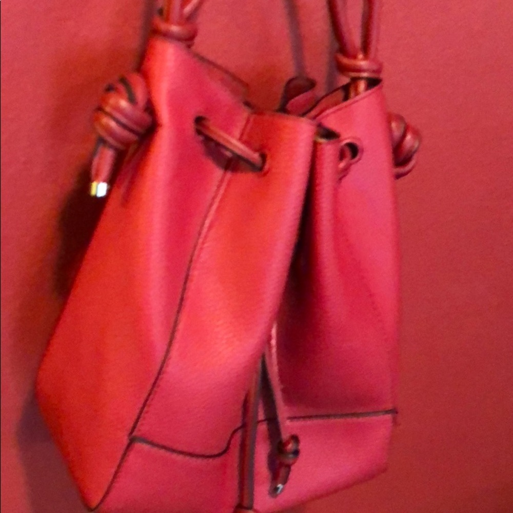 Red Zara Bucket bag